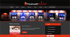 Desktop Screenshot of feuerwehr-kalsdorf.at